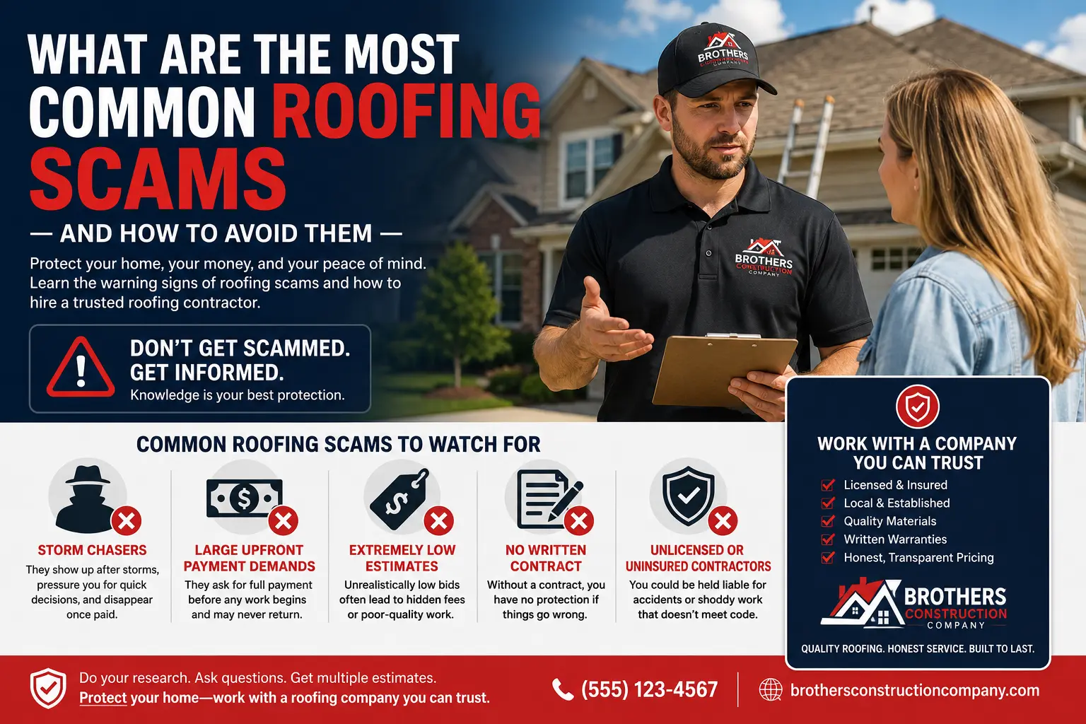 Common Roofing Scams